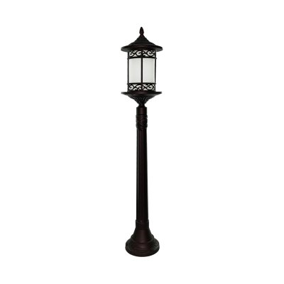 Outdoor Garden Lamp MODEL 12-O-8520-1L (E27x1)  Flash Brown