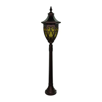 Outdoor Garden Lamp MODEL 12-O-8526-1L (E27x1)  Flash Brown