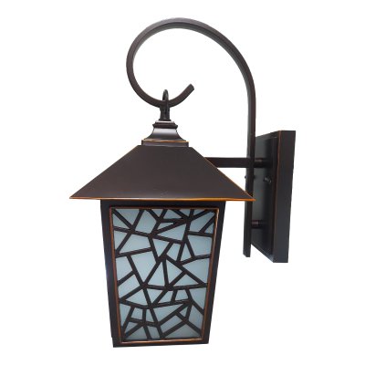 Outdoor Wall Lamp MODEL 12-O-998/W/CF (E27x1) Flash Brown