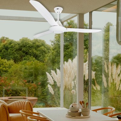Ceiling Fan ABS Blade Model AC56-013B-WH 56&amp;amp;quot; White
