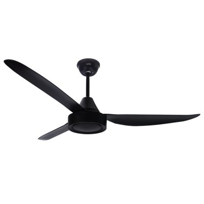 พัดลมเพดาน ใบพัด ABS รุ่น AC56-023B-BK ขนาด 56 นิ้ว สีดำ