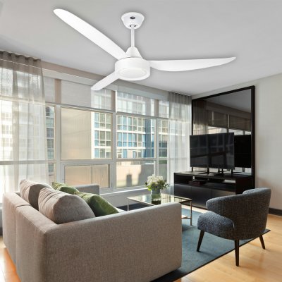 Ceiling Fan ABS Blade Model AC56-023B-WH 56" White