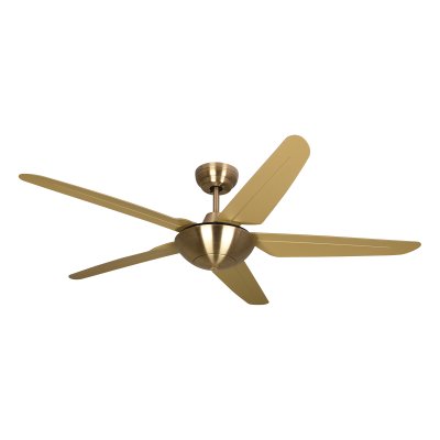 CEILING FAN ABS BLADES MODEL CASPER548-AB+RC 48" Antique Brass