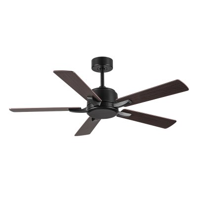 CEILING FAN Plywood Blade MODEL DC52-1011-5-NWP SIZE 52" Matte black