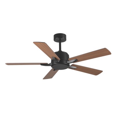 CEILING FAN Plywood Blade MODEL DC52-1011-5-NWP SIZE 52" Matte black