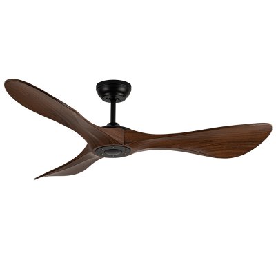 CEILING FAN ABS BLADES MODEL DC52-2010-3-NOAK 52" Matte black/ OAK