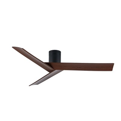 Ceiling Fan ABS Blade Model DC55-2020-3-NOAK-1 55" Matte Black/Oak