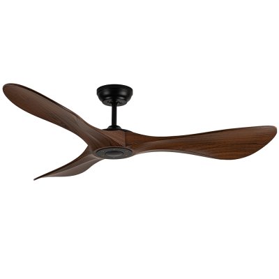 CEILING FAN ABS BLADES MODEL DC60-2010-3-NOAK 60" Matte black/ OAK