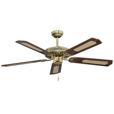 CEILING FAN Plywood Blade MODEL FS552-PB SIZE 52" Gold