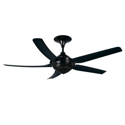 CEILING FAN ABS BLADES MODEL R28-BK+RC 56" Black