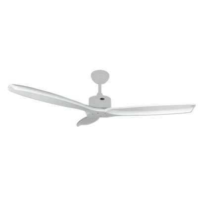 CEILING FAN Solid Wood Blade MODEL S-01-WH/WH 52" White/White