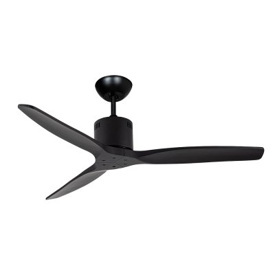 CEILING FAN Solid Wood Blade MODEL S-06  SIZE 52" Black