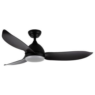 Lamp Ceiling Fan ABS Blade MODEL S-38 SIZE 48"  Matte black