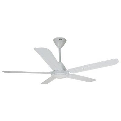 CEILING FAN Steel Blade MODEL T548-WH+WC SIZE 48"  White