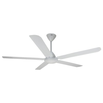 CEILING FAN Steel Blade MODEL T556-WH+WC SIZE 56"  White