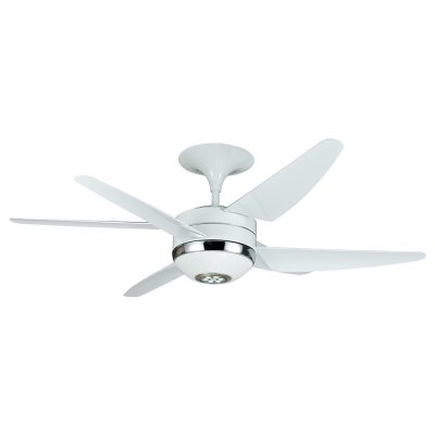 Lamp Ceiling Fan ABS Blade MODEL V6-WH+RC SIZE 56"  White