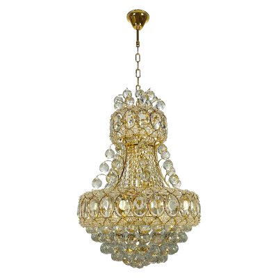 Chandelier Crystal MODEL 07-ML-86327/500 (E27x10) Gold