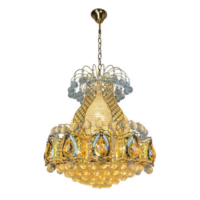 Chandelier Crystal MODEL 07-ML-86659/600 (E27x10) Gold