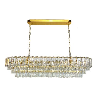 Crystal  Lamp MODEL 07-SL-18218-120 (E27x16) Gold