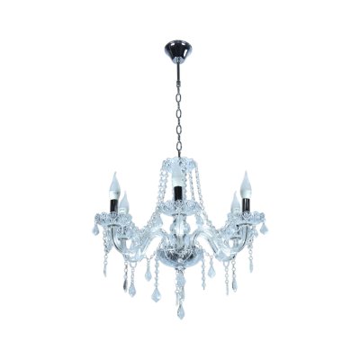 Pendant Lamp MODEL 07-SL-8543-6 CLEAR (E14x6) Clear