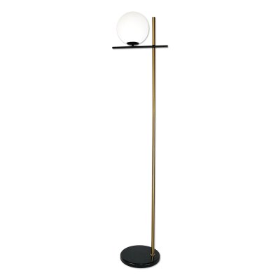 Floor Lamp MODEL 08-FL-2023-BK-GD (E27x1) Black/Gold