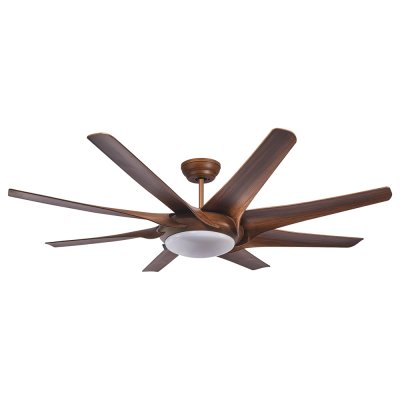 Lamp Ceiling Fan ABS Blade MODEL S-17 SIZE 60"  Wooden pattern