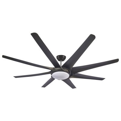 Lamp Ceiling Fan ABS Blade MODEL S-18 SIZE 84"  Matte black