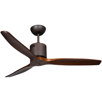 CEILING FAN Solid Wood Blade MODEL S-29 SIZE 52" Weathered Patina/ Oak