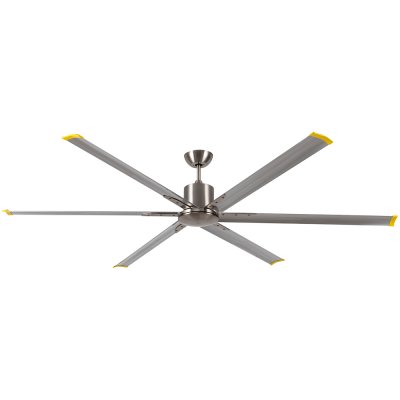 CEILING FAN Aluminum Blade MODEL S-35 SIZE 84" Nickel