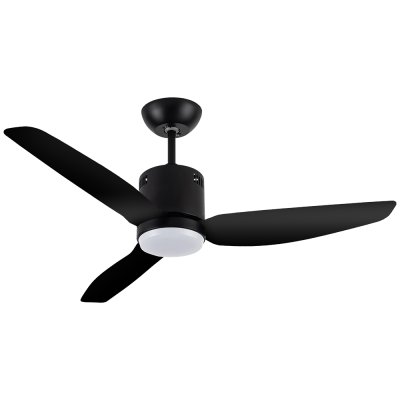 Lamp Ceiling Fan ABS Blade MODEL S-45 SIZE 46"  Matte black