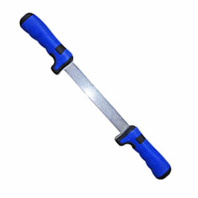 Scraper with double handle