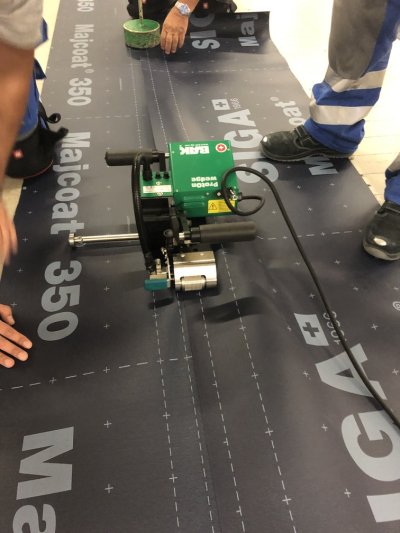 ProtOn Pre Fab | Hot wedge welder