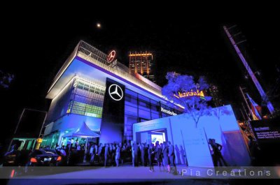 The Ultimate Luxury Mercedes-Benz Showroom Grand Opening