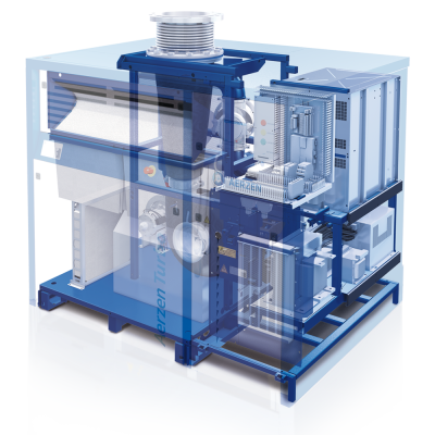 Turbo Blower unit 3D view