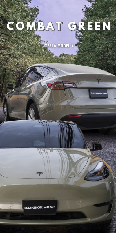 Combat Green - Model Y