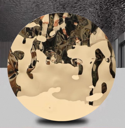 แผ่นสแตนเลสสีทอง SL-003-3