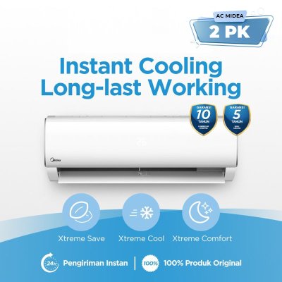 AC Split Midea Standard 2 PK | BREEZO