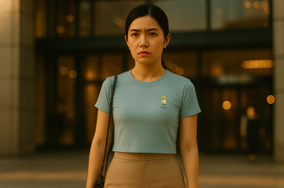 Genix Studio Crop Top (Boonrod Dog)