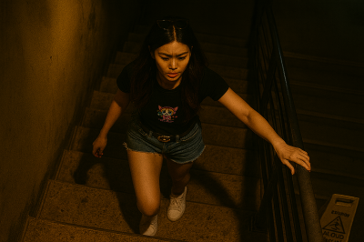Genix Studio Crop Top Cat Pinky