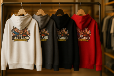 Casual Front Zip Hoodie (Hia Moo: The Last Land We Grow Together)
