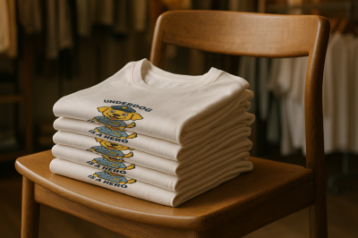 เสื้อยืดเอวลอย Genix Studio (หมาบุญรอด : Underdog is a Hero)