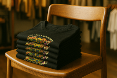 เสื้อยืดเอวลอย Genix Studio (Animal Team : You made a difference in the time of need)