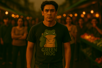เสื้อยืด Genix Studio (กบเขียว)