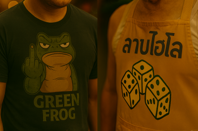 เสื้อยืด Genix Studio (กบเขียว)