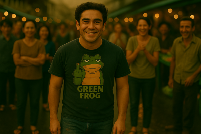 เสื้อยืด Genix Studio (กบเขียว)