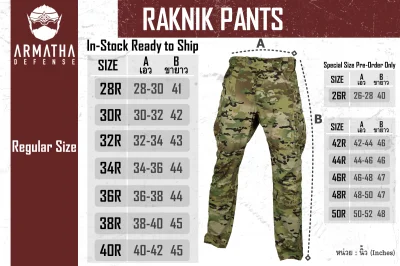 ARMATHA RAKNIK PANTS : Black