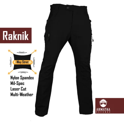 ARMATHA RAKNIK PANTS : Black