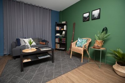 Green wood Grey loft