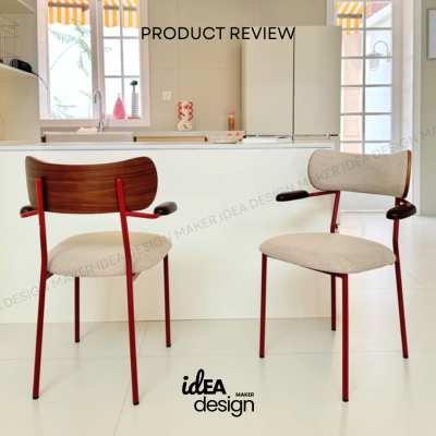 Red modern chair