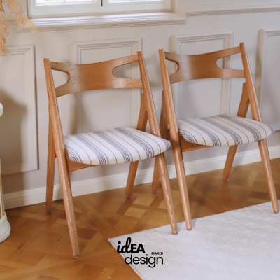 A wood chair